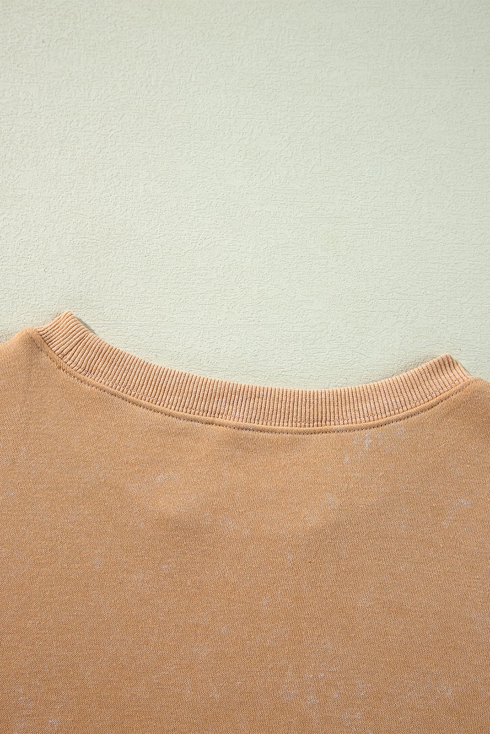 Khaki Loose Leopard Rugby Football GAME DAY Graphic Sweatshirt