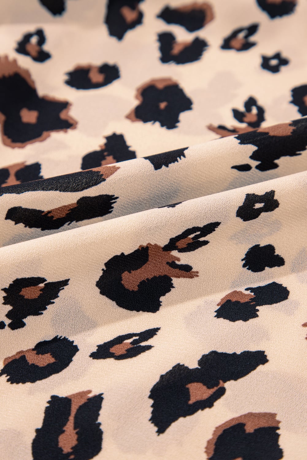 Leopard Print Plus Size Shirt