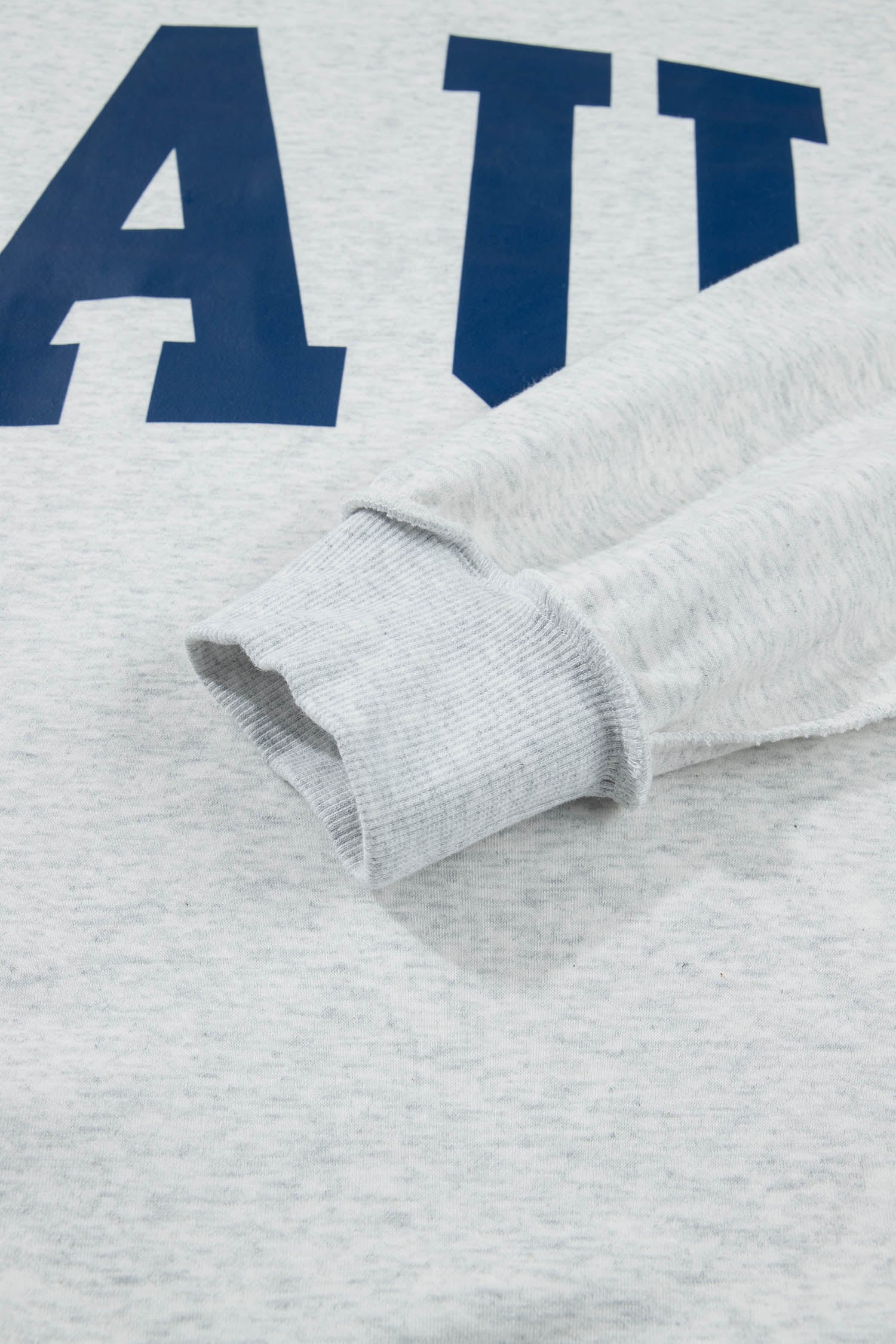 Light Grey AU/ TIGERS Reversible Printed Mock Neck Sweatshirt