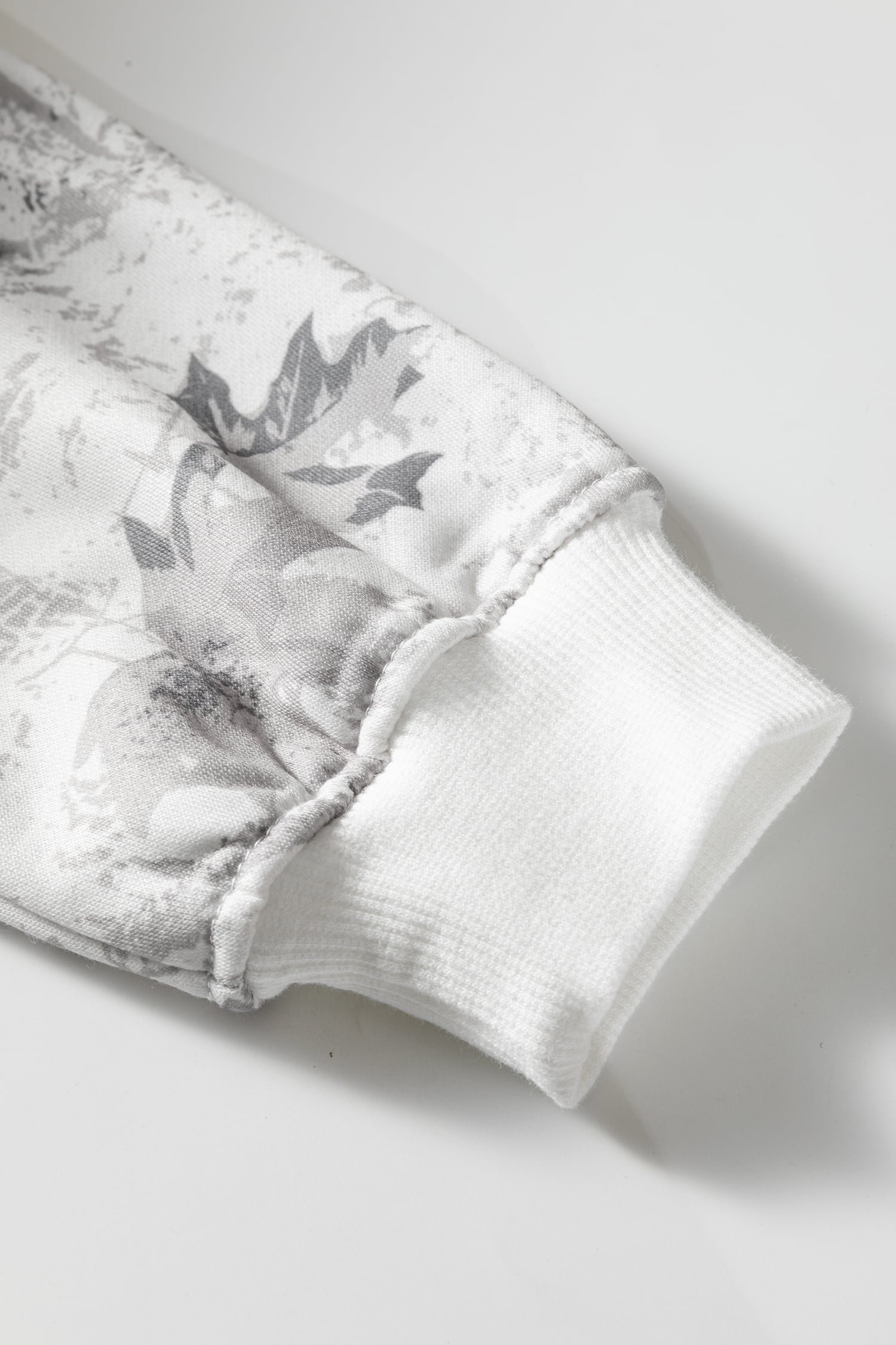 Light Grey Light Woodland Camo Classic Hoodie and Sweatpants Set