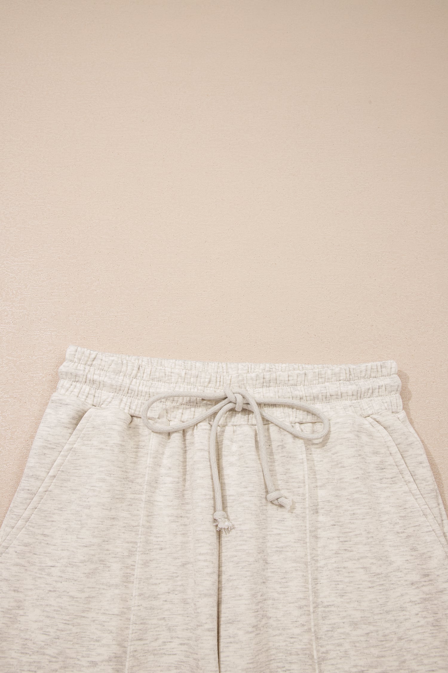 Light Grey Polo Tee Casual Pant Set