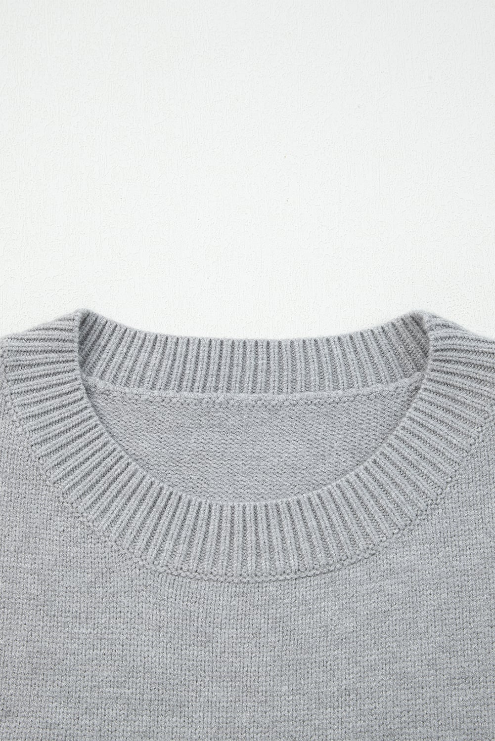Light Grey See You Cowboy Embroidered Western Graphic Sweater