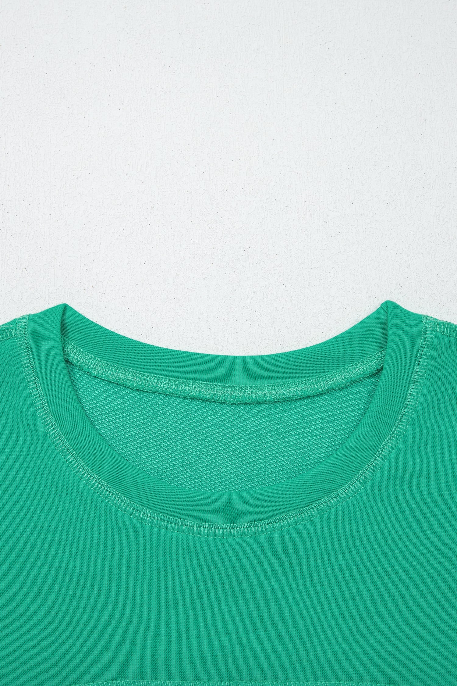 Mint Green Drop Shoulder Boxy Tee and Barrel Pants Set