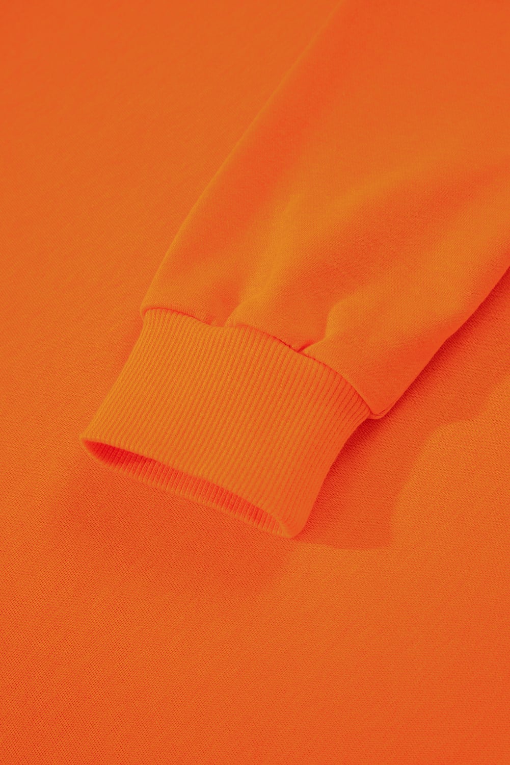 Orange Varsity Stripe Detail Drop Shoulder Pullover Mini Skort Set