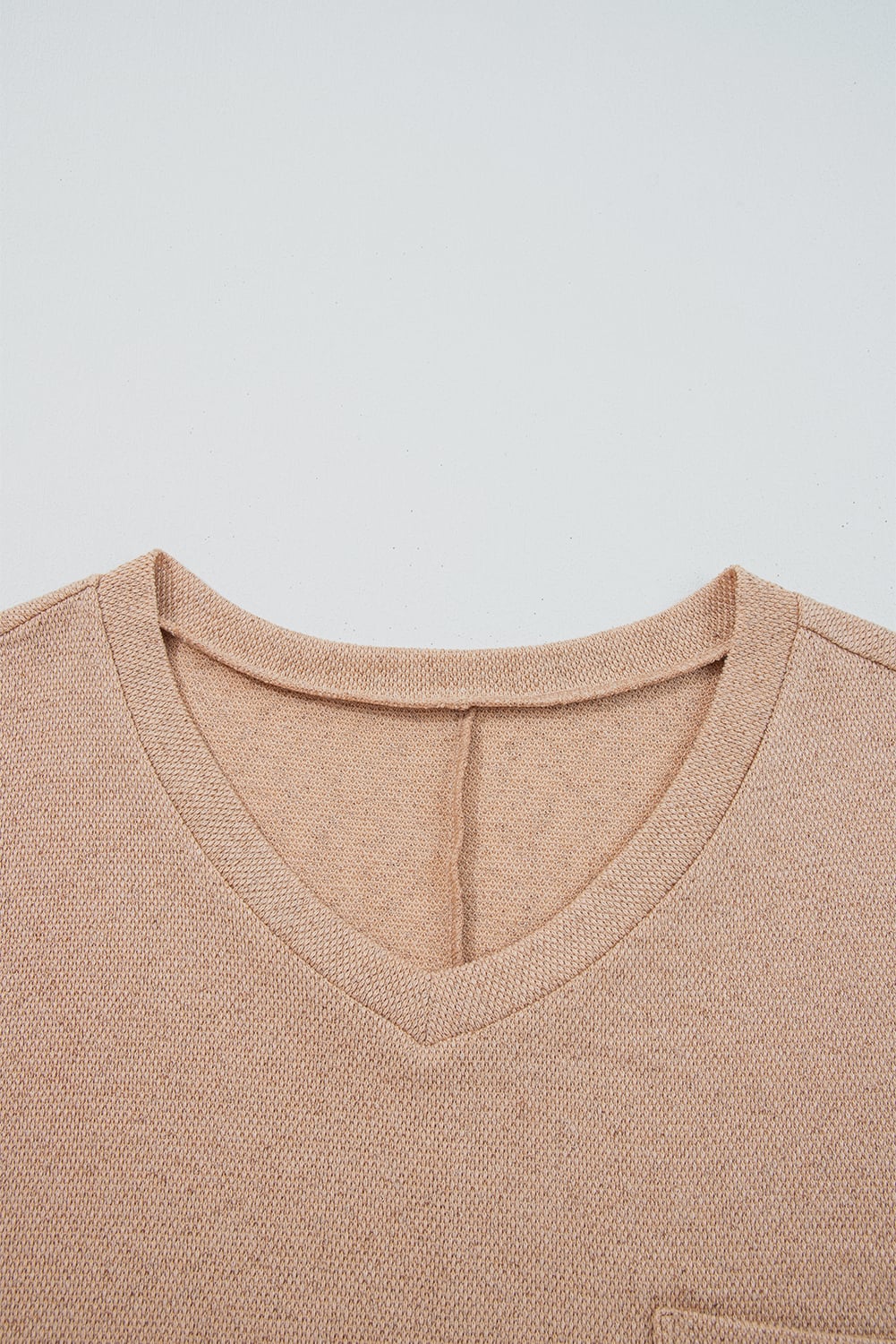 Parchment Plus Size Drop Shoulder Knit Tunic Top
