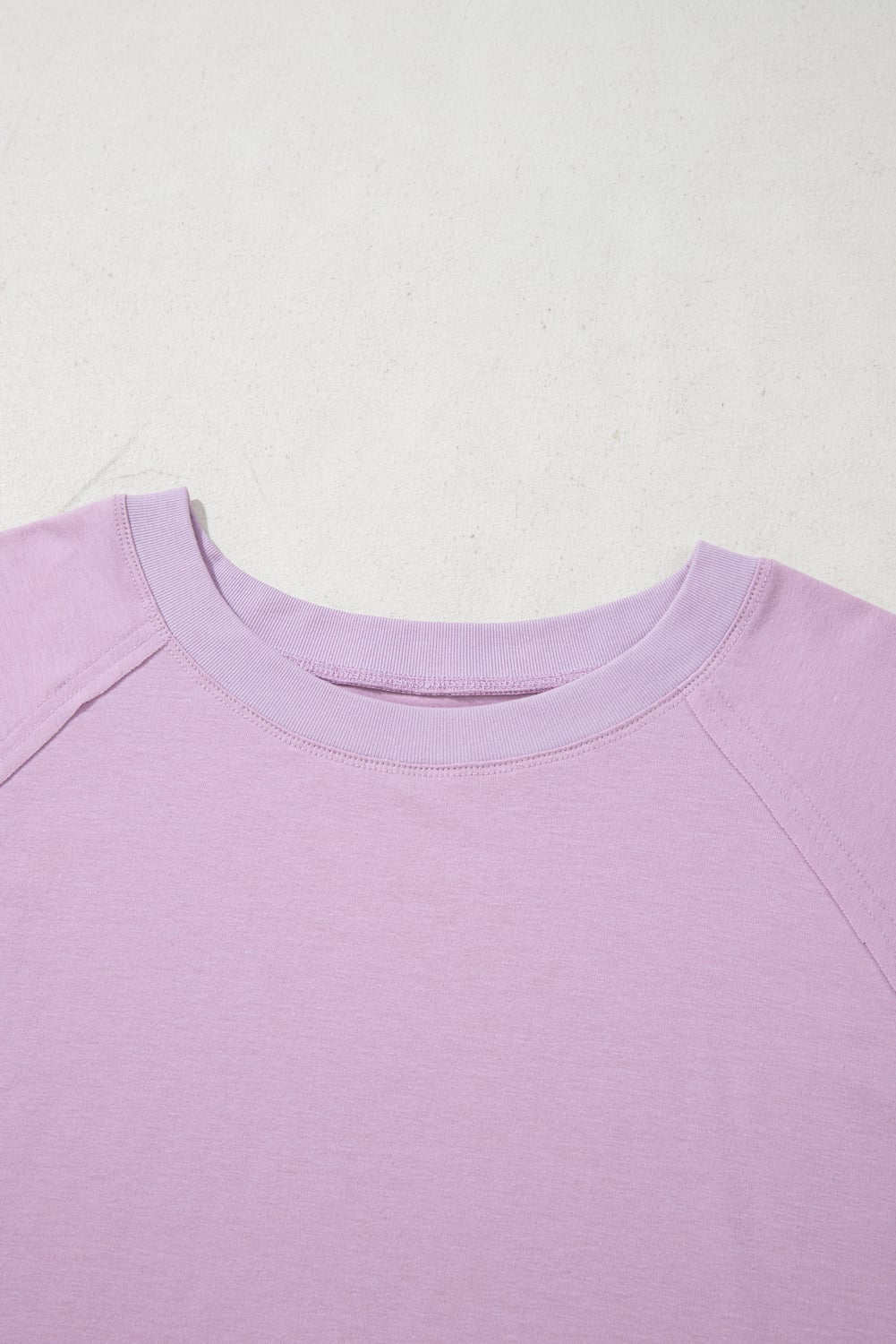 Phalaenopsis Flower Patch Colorblock Plus Size Pullover Top