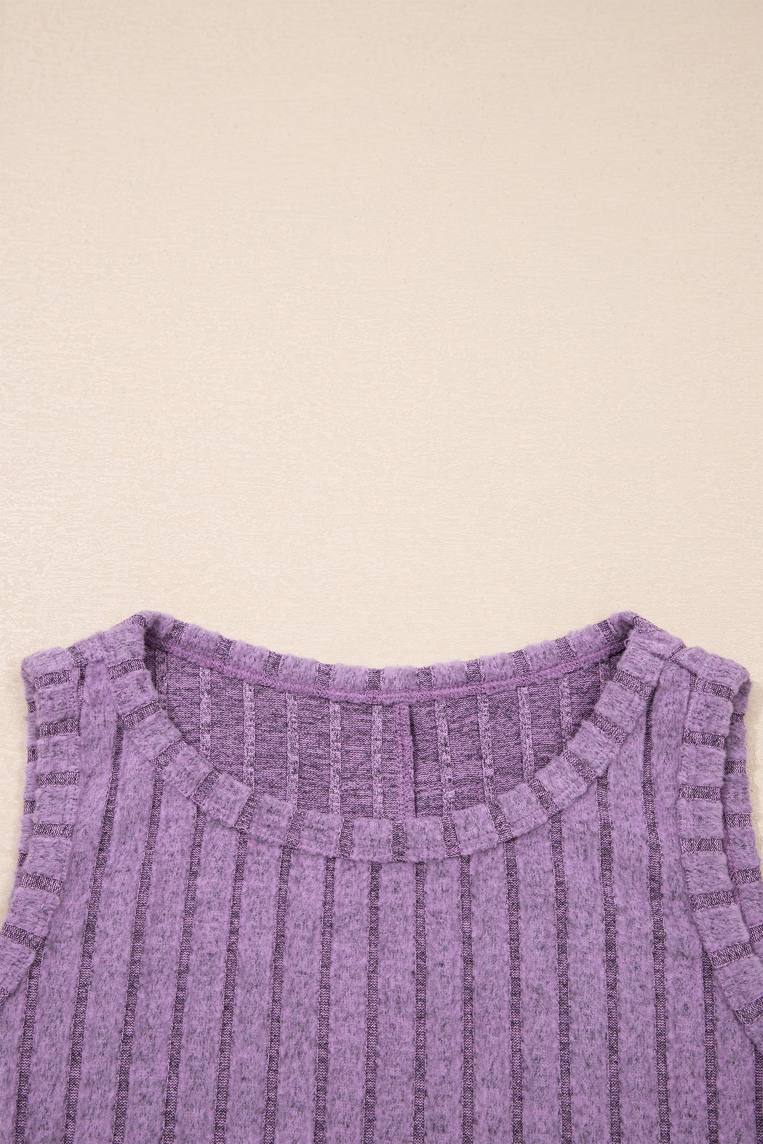 Phalaenopsis Slim Ribbed Mineral Wash Tank Top