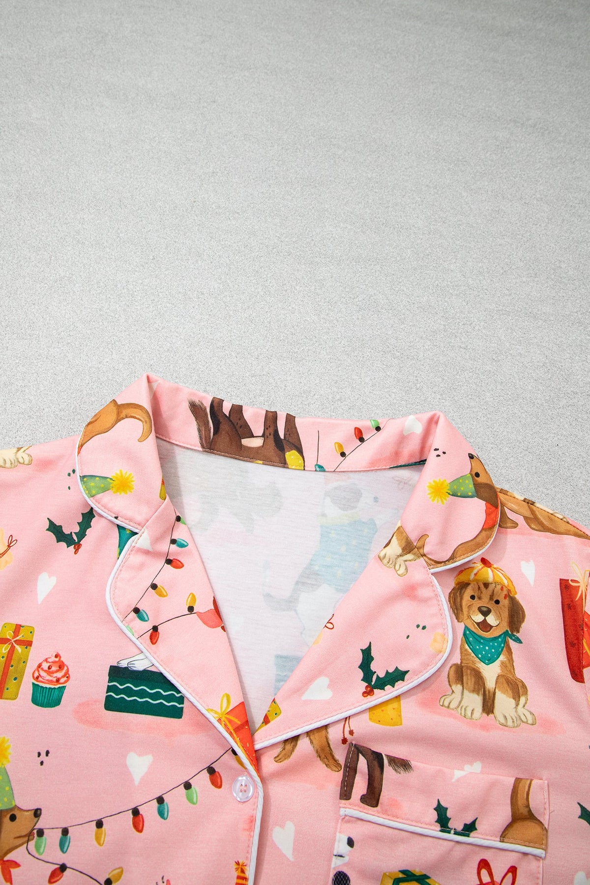 Pink Abstract Dog Lounge Set