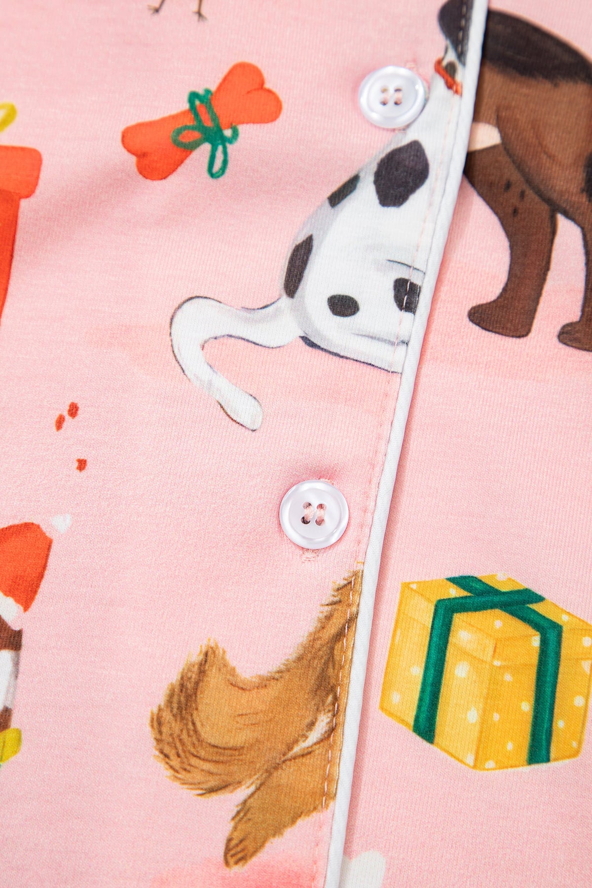 Pink Abstract Dog Lounge Set