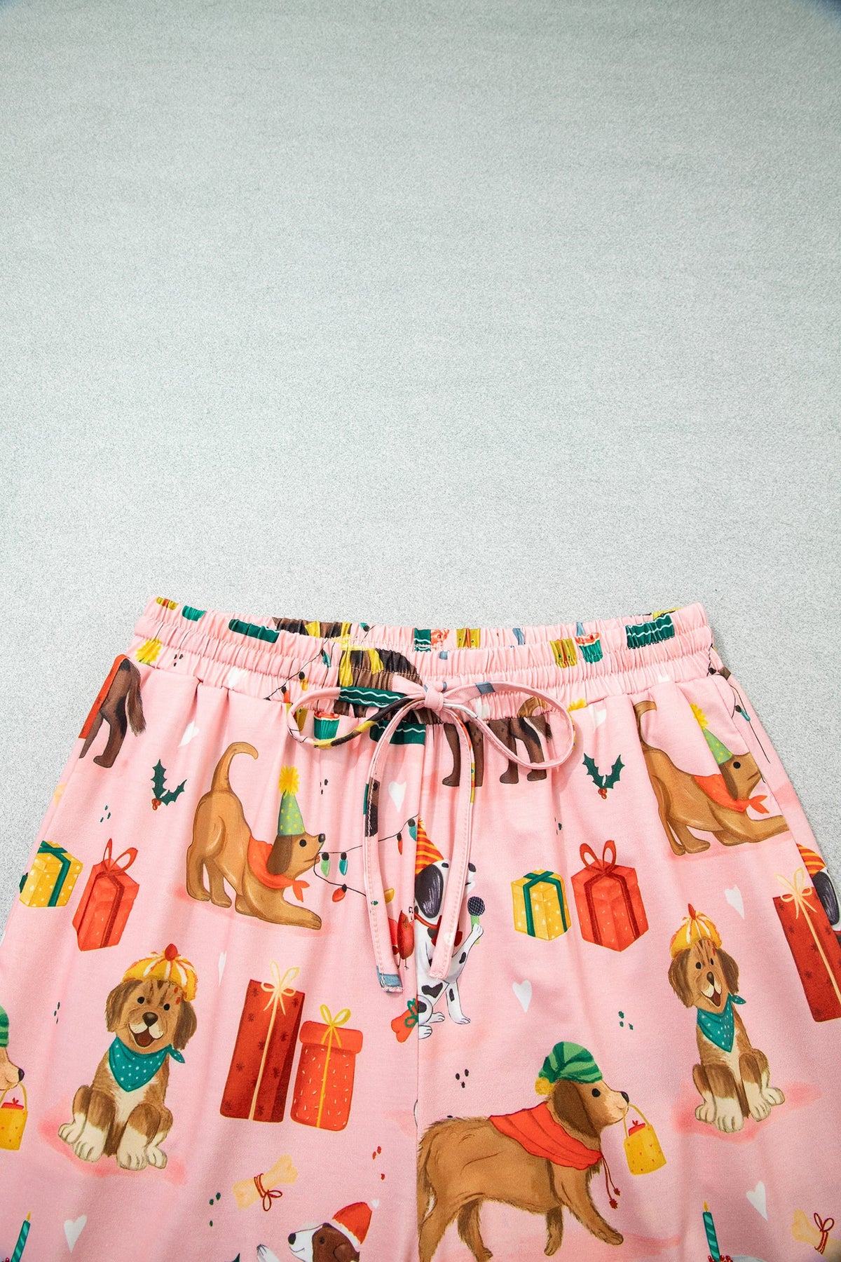 Pink Abstract Dog Lounge Set