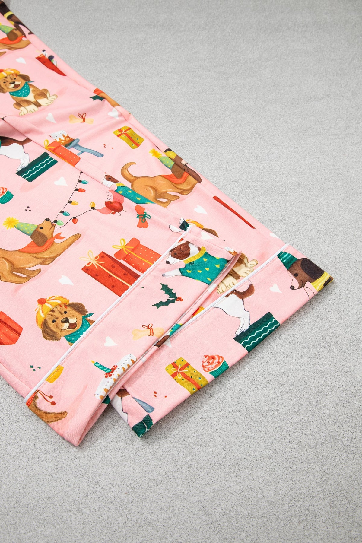 Pink Abstract Dog Lounge Set