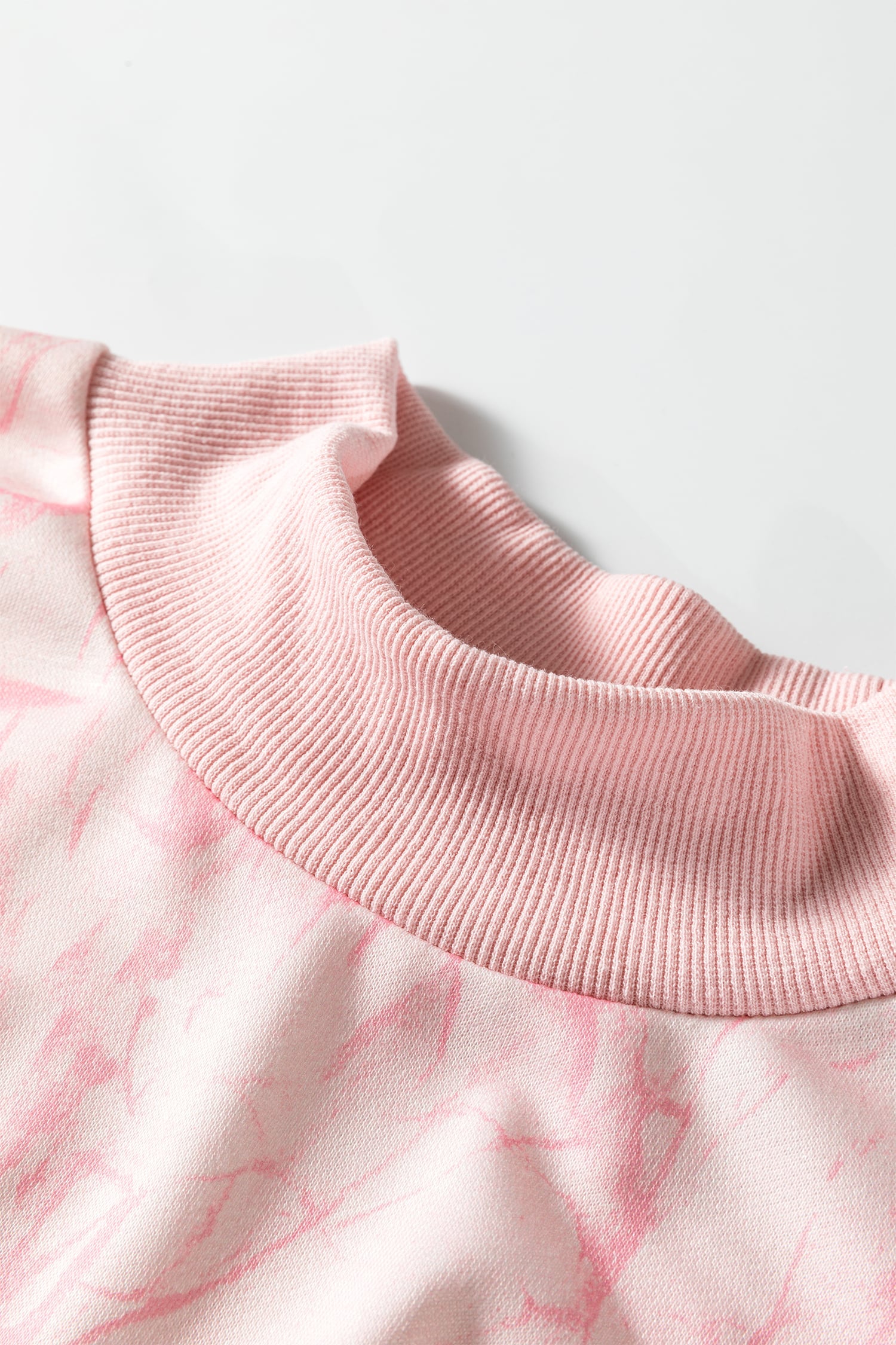 Pink Camo Print Jogger Pants Set