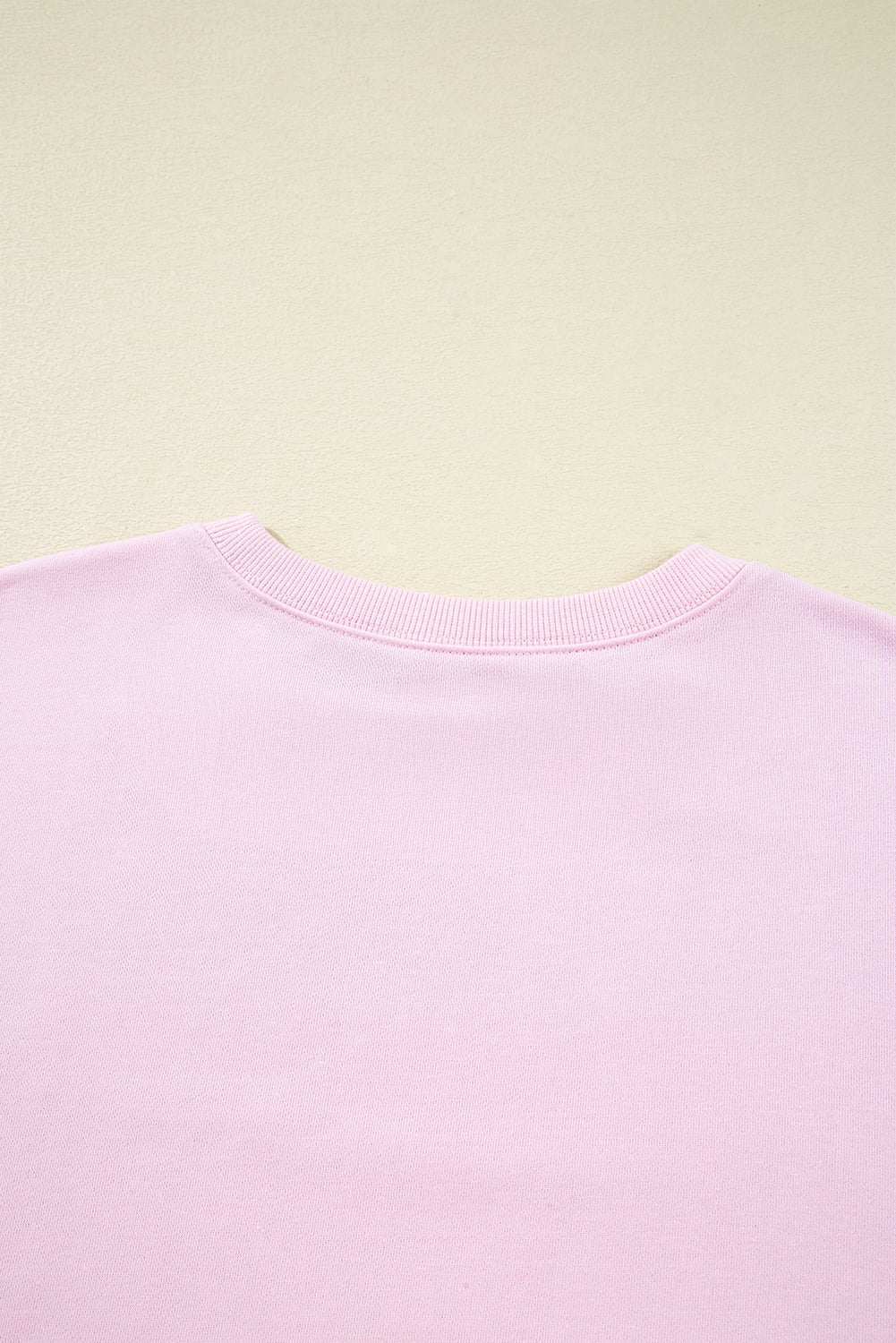 Pink GAME DAY Football Rugby Print Casual Sweatshirt