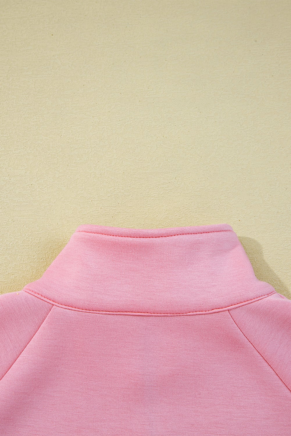 Pink Half Zip Sporty Pullover Mini Skort 2pcs Outfit