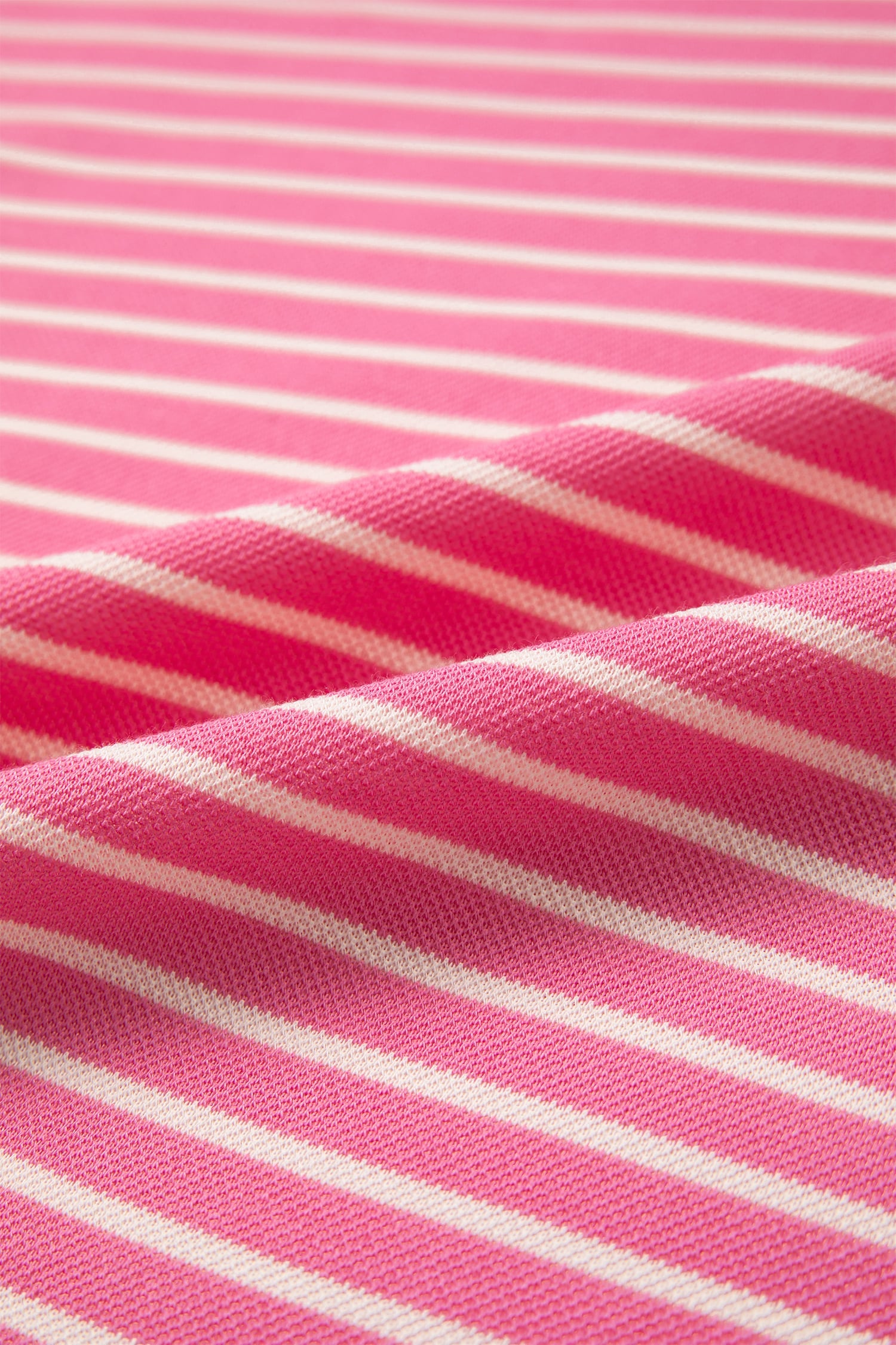 Pink Stripe Color Block Trim Notched Neck Sleeveless Shift Mini Dress