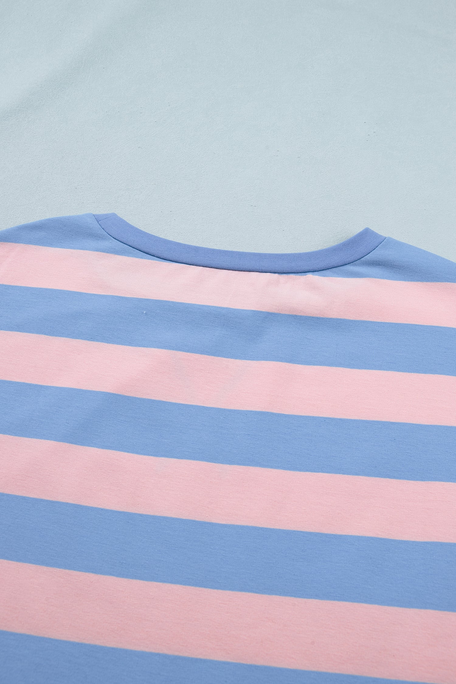 Pink Stripe Dolman Tee Drawstring Skort Athletic 2pcs Set
