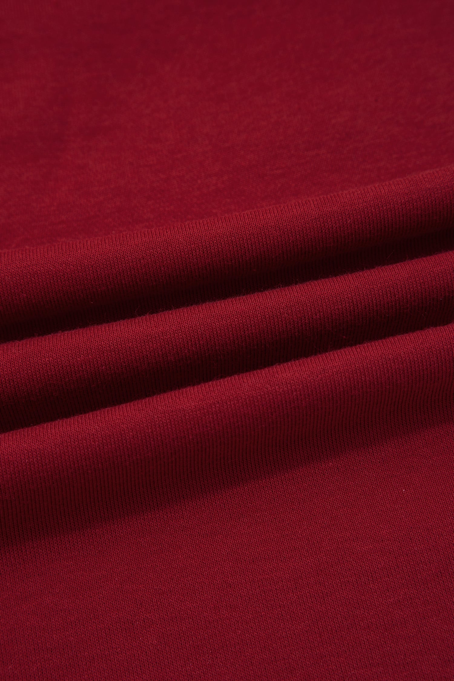 Racing Red Drop Shoulder Boxy Tee and Barrel Pants Set
