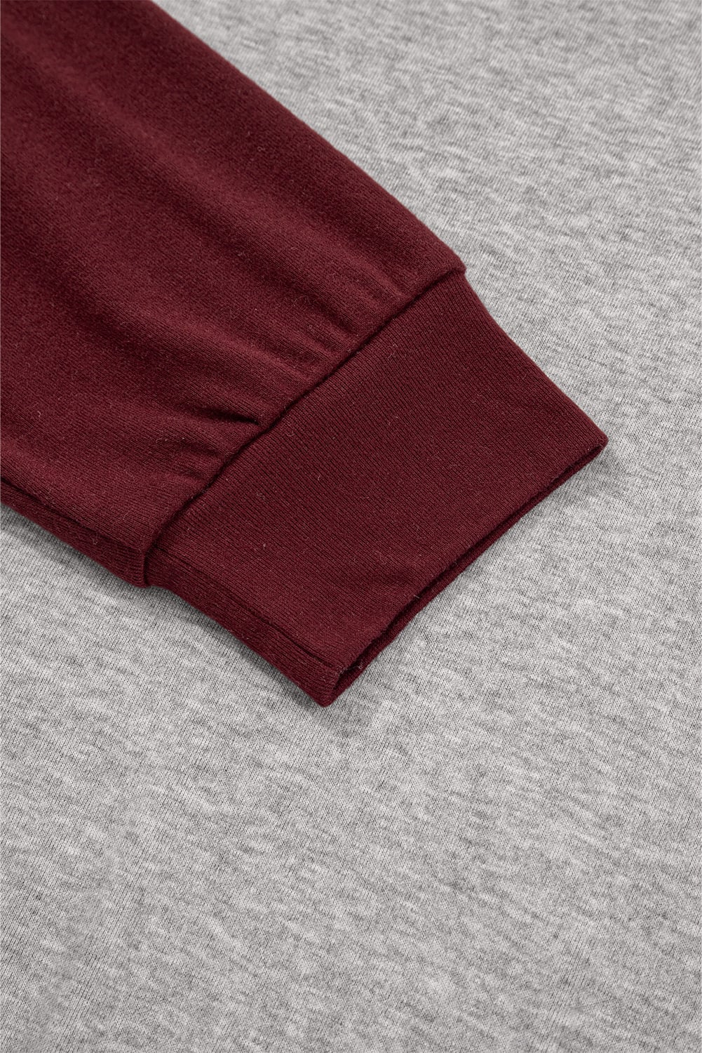 Red Dahlia Colorblock Raglan Long Sleeve T Shirt