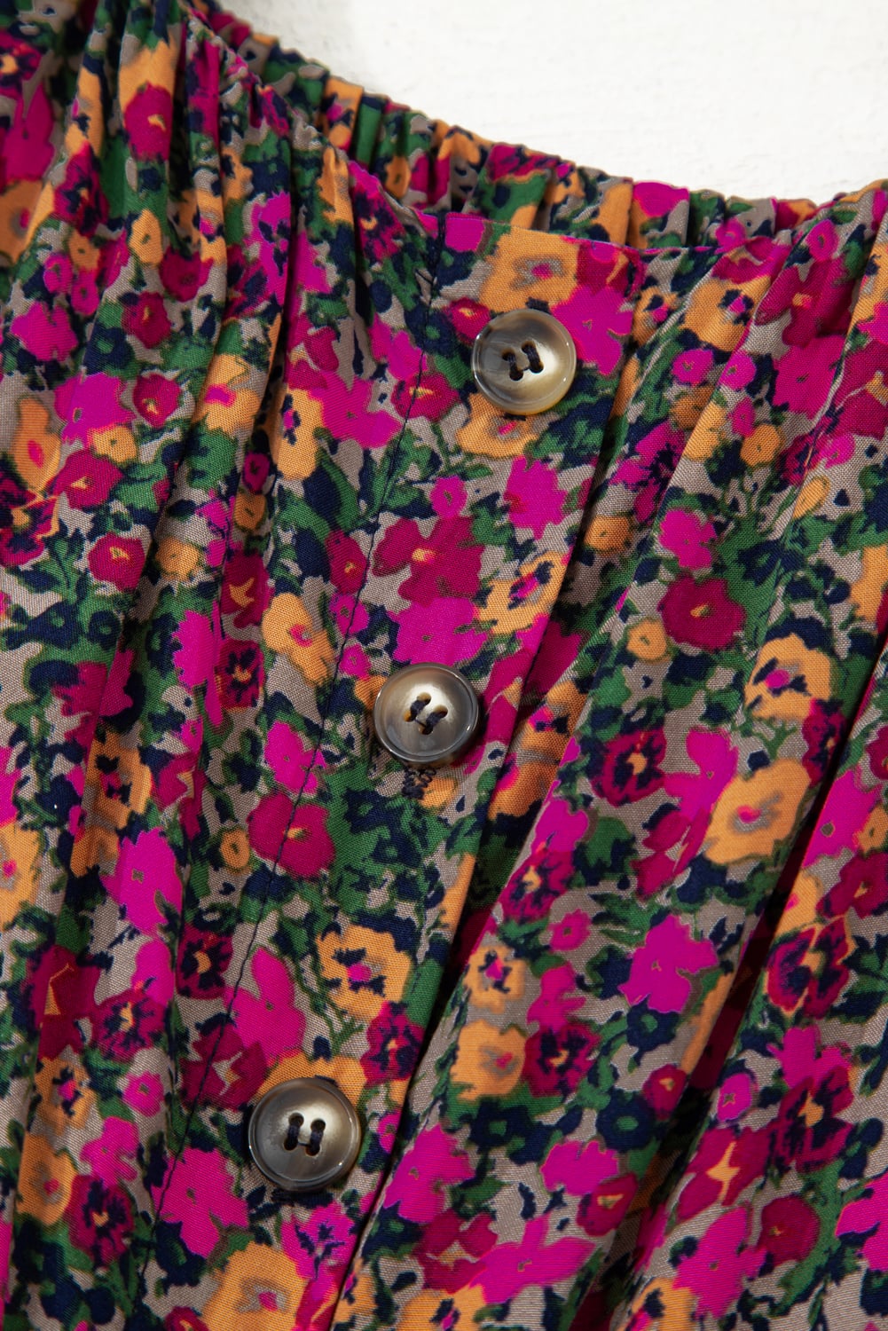 Rose Boho Frilled Straps Floral Tank Top