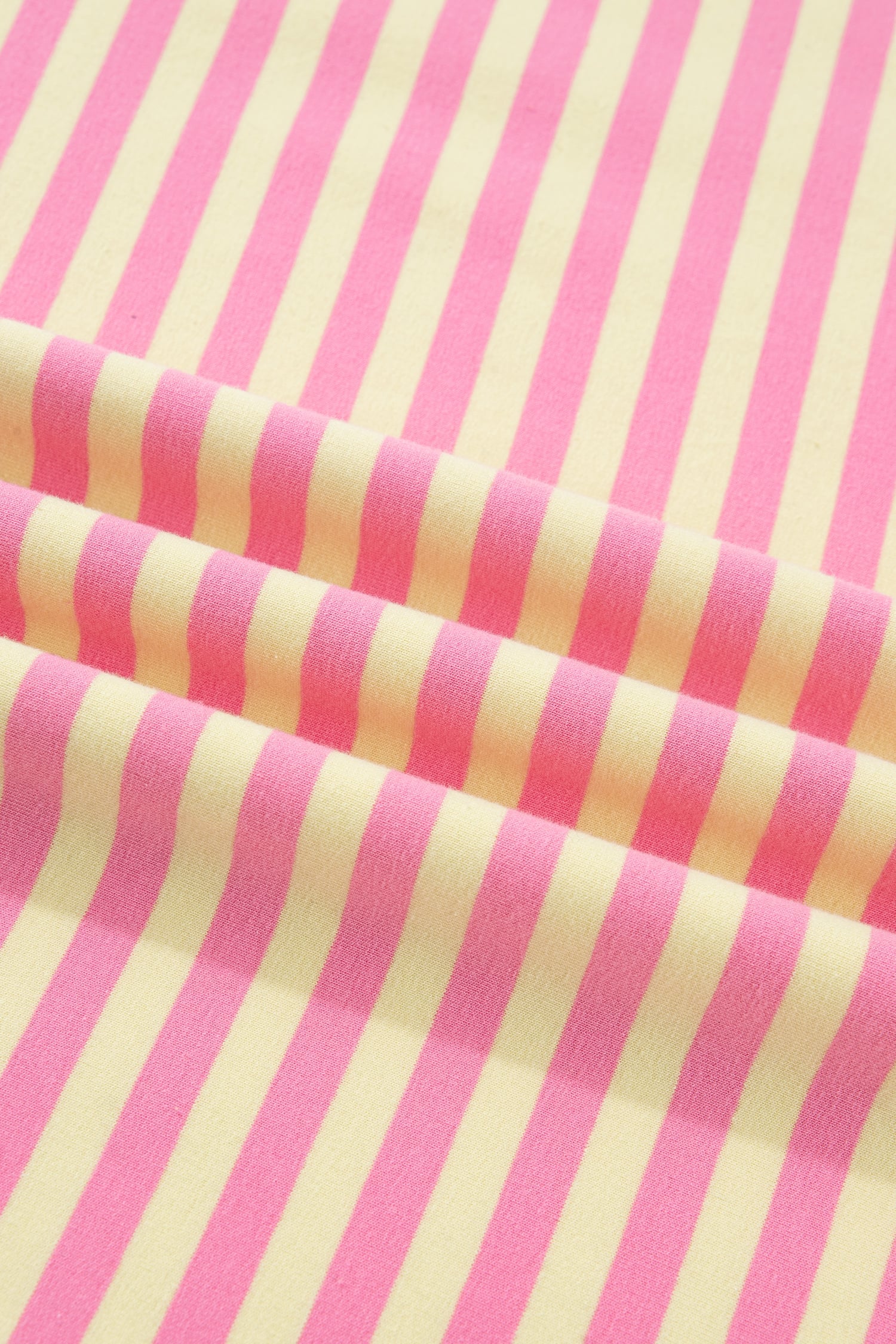 Rose Stripe Boxy Tee Drawstring Elastic Waist Plus Size Short Set