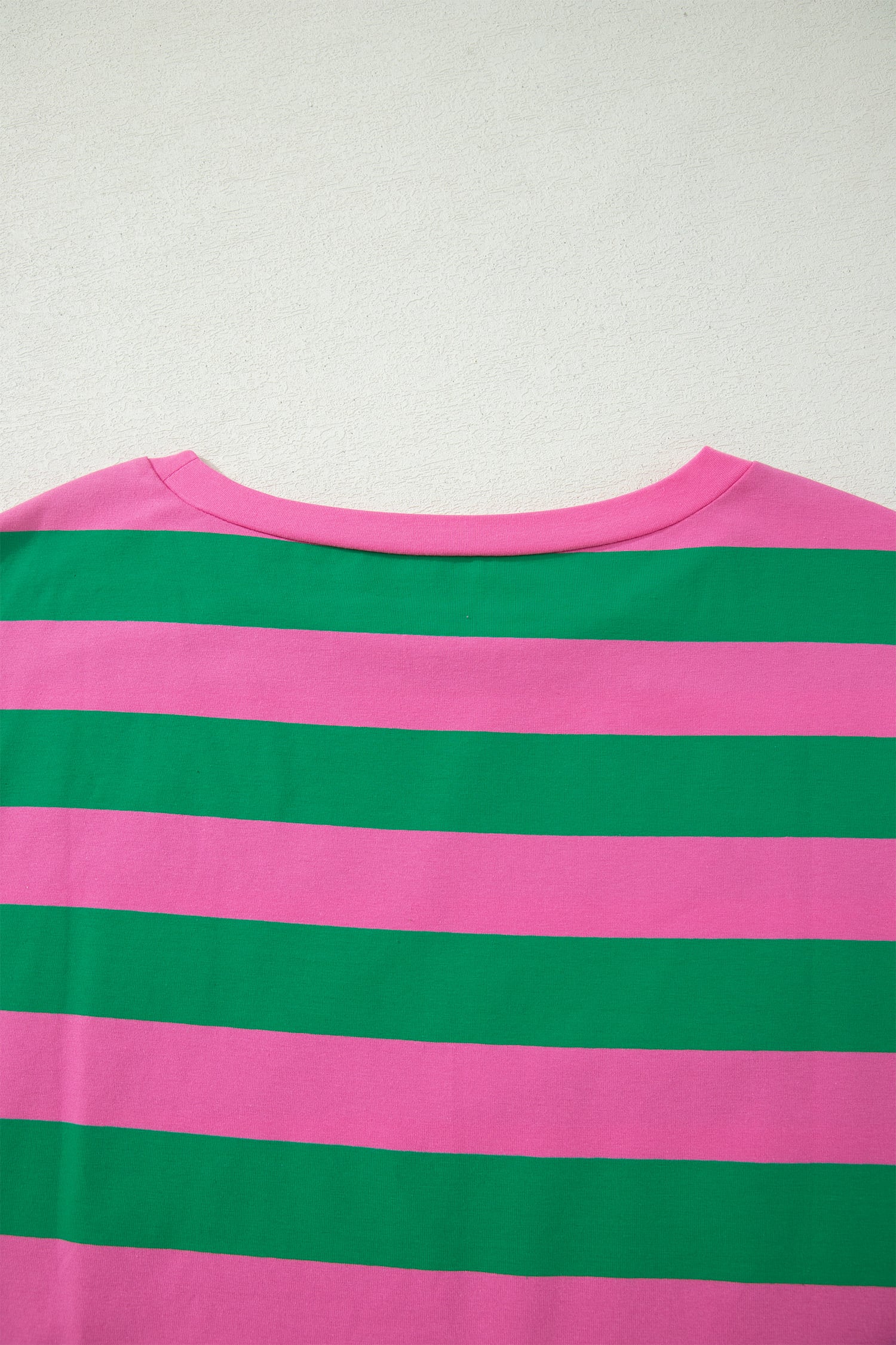 Rose Stripe Dolman Tee Drawstring Skort Athletic 2pcs Set