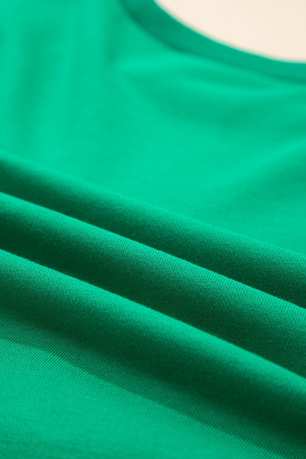 Sea Green HOLLY JOLLY Towel Embroidered Christmas Holiday Sweatshirt