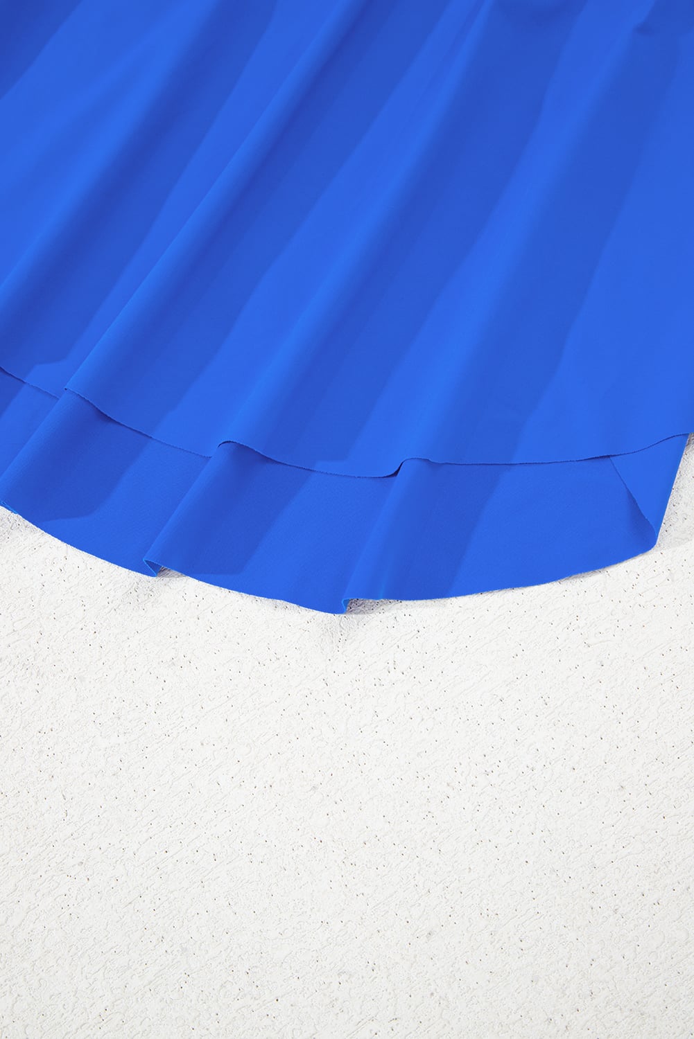 Sky Blue Drawstring Elastic Waistband Lined Tennis Skorts