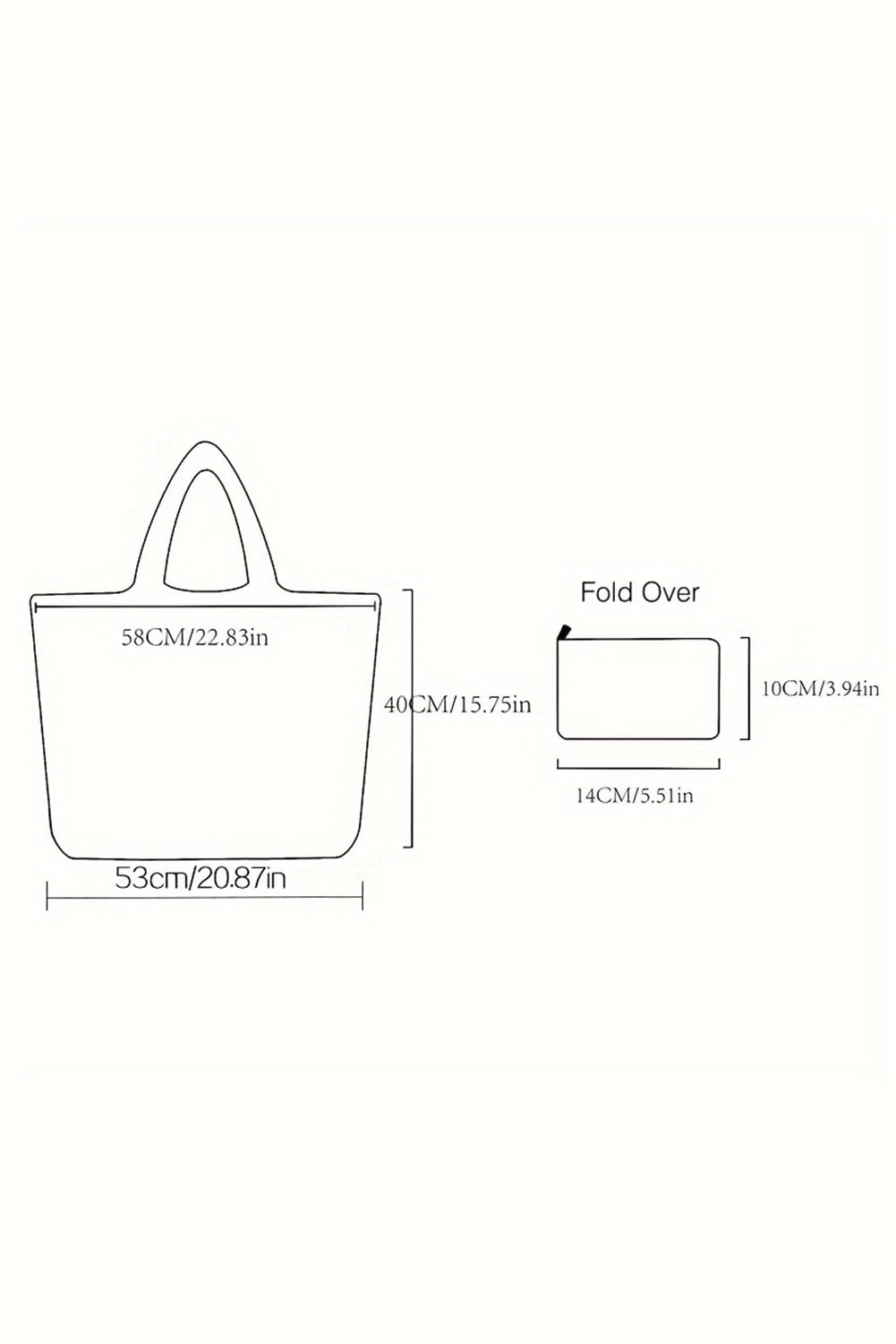 Tillandsia Purple Goth Halloween Oxford Cloth Large Capacity Foldable Tote Bag