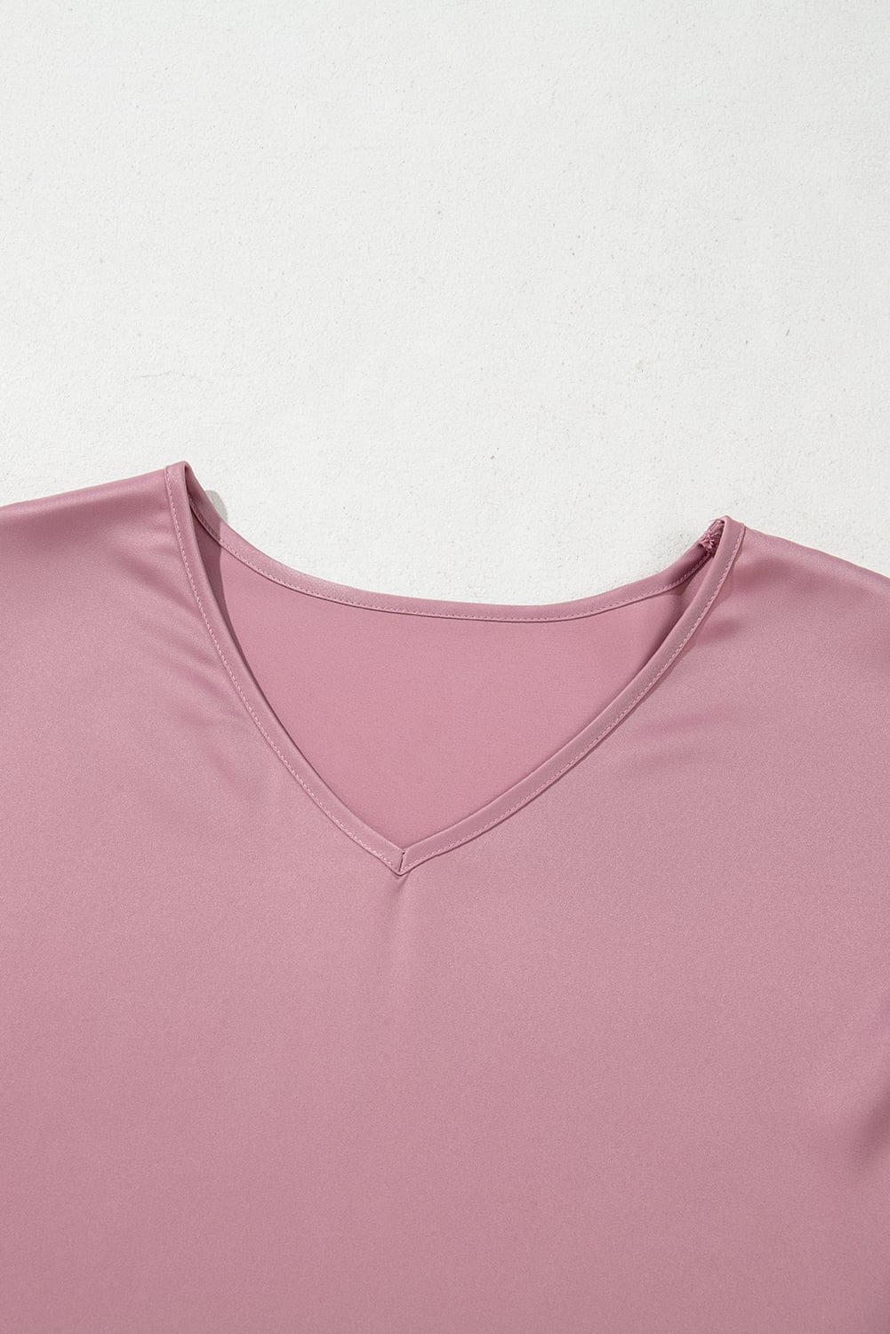 Toadstool Satin Ruffle Sleeve Top