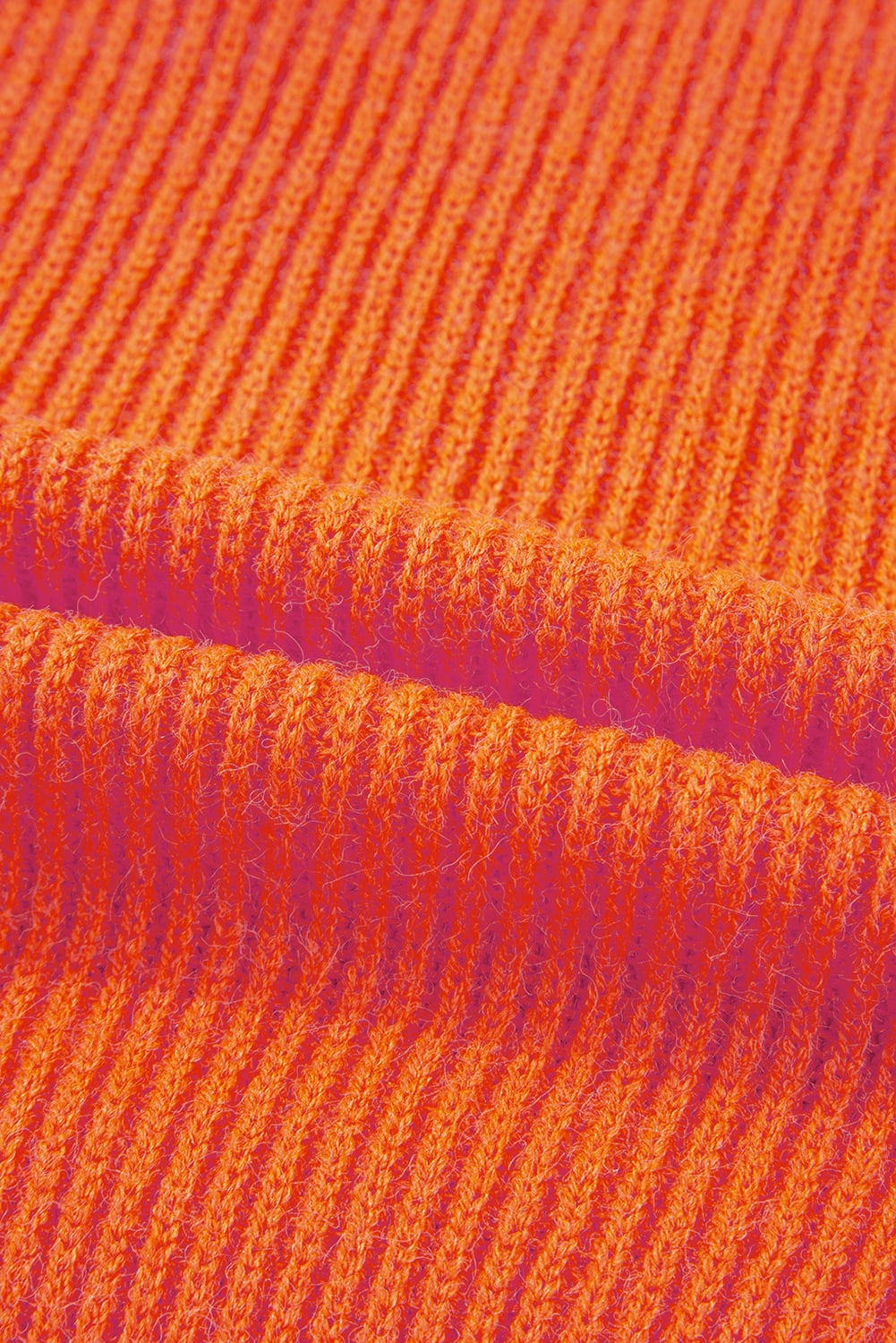 Vitality Orange Thankful for my queens Ribbed Knit Drop Shoulder Graphic Sweater