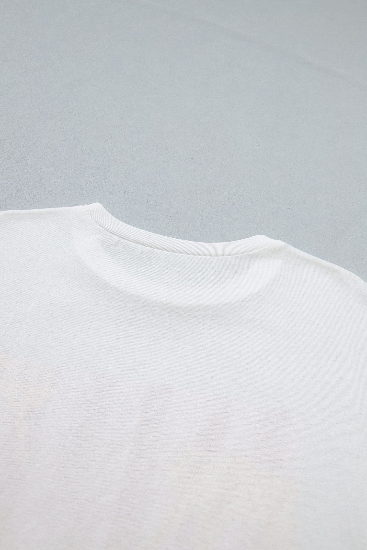 White Cheetah Striped Print Retro Fashion Graphic Tee