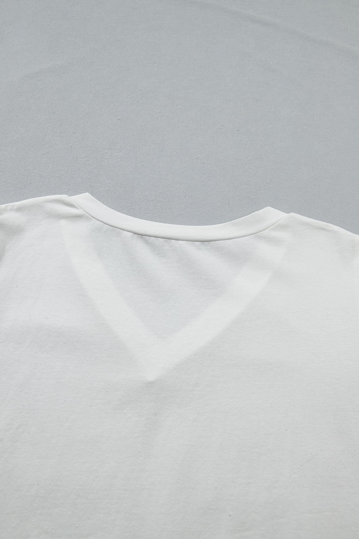 White Eyelet Crochet Splicing Short Sleeve Plus Size Tee