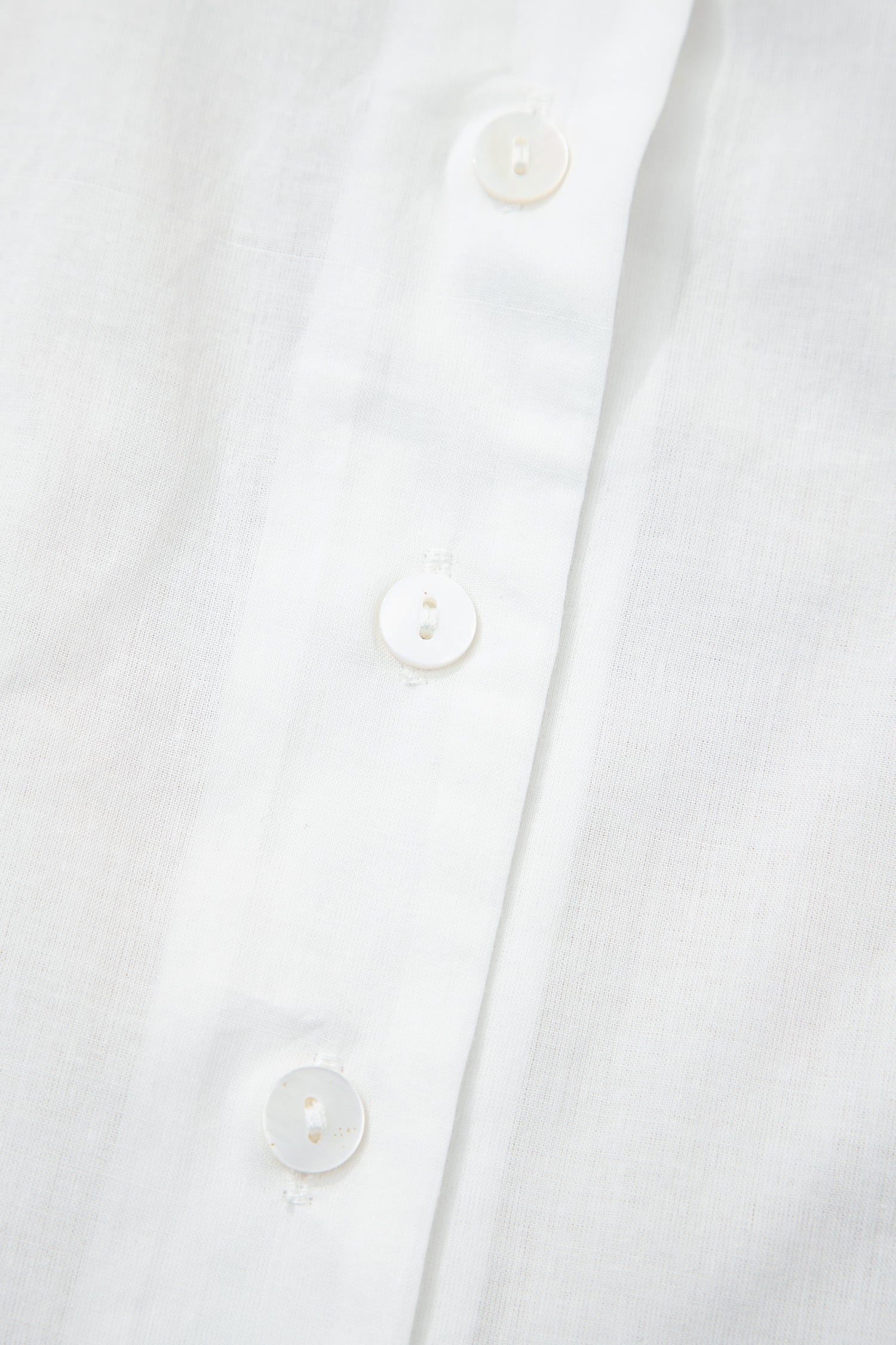White Flower Eyelet Embroidered Patchwork Sheer Short Sleeve Shirt