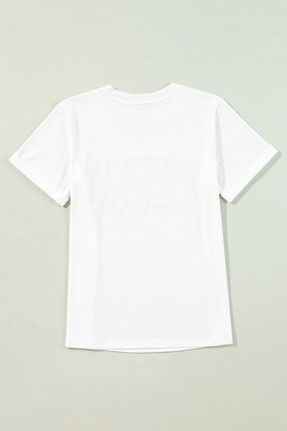 White MERRY Christmas YAll Graphic Crewneck T Shirt