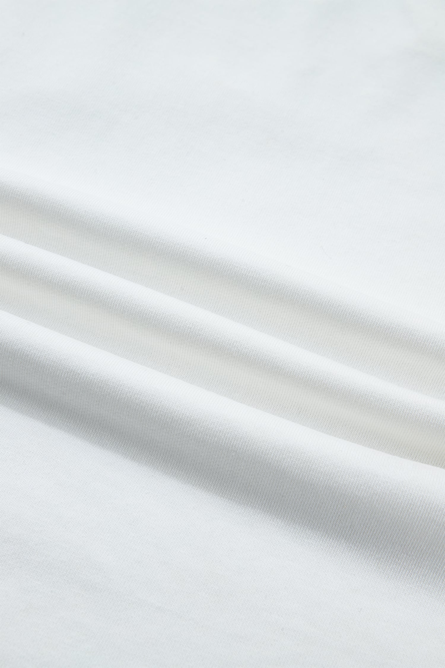 White Patriot Star Patched Notched Neck Mineral Washed Tee