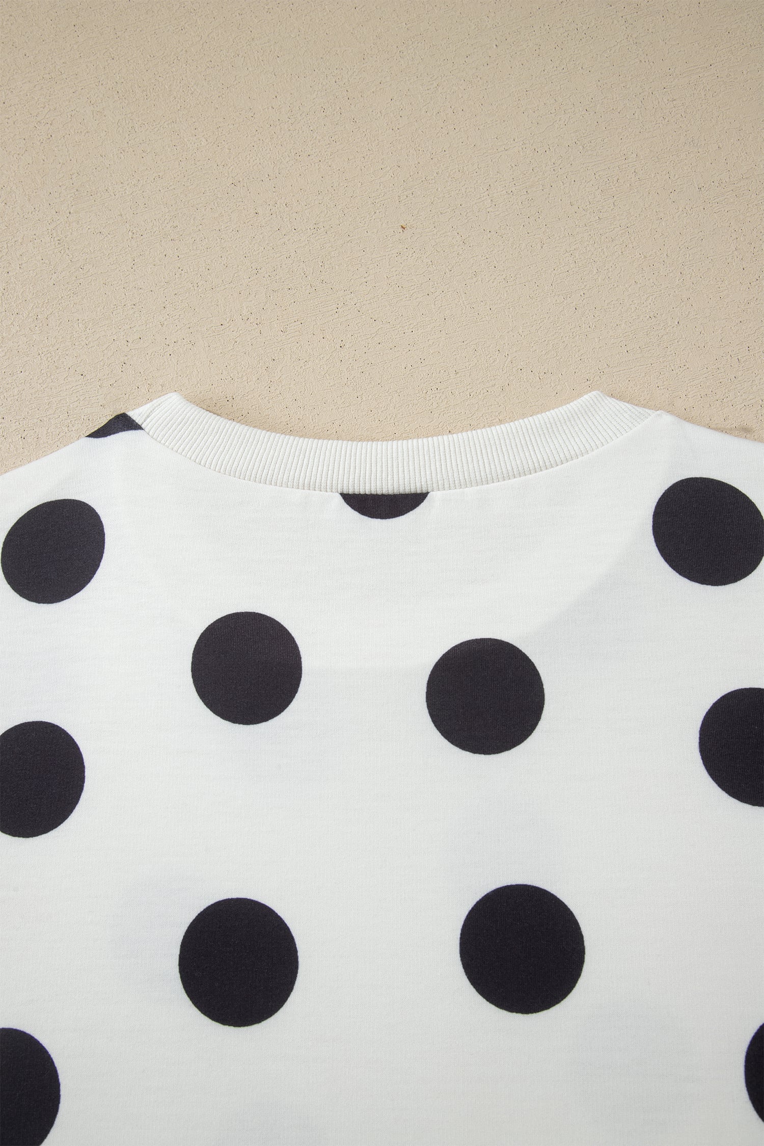 White Polka Dot Short Sleeve Top Casual Skort 2pcs Outfit