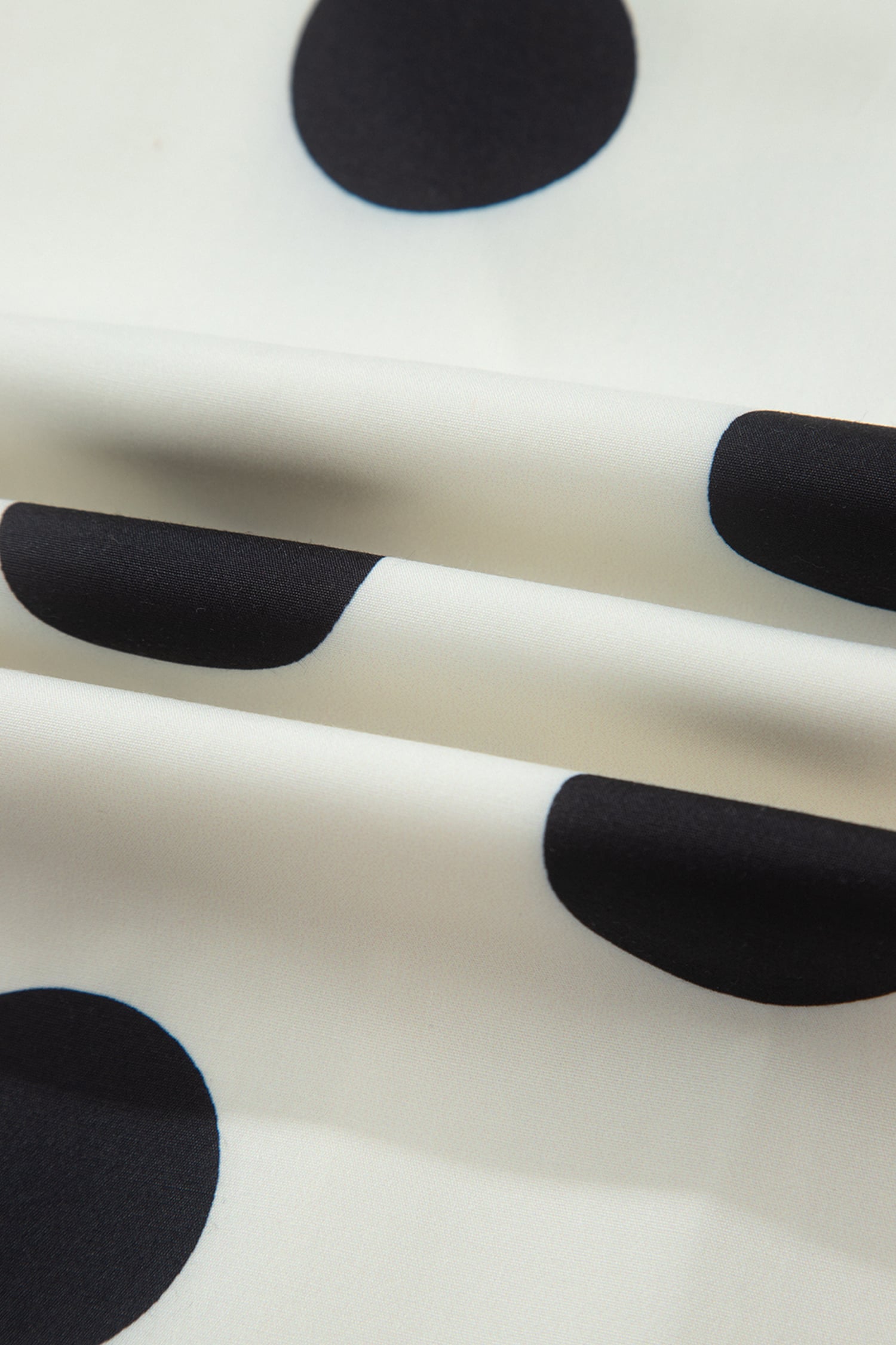 White Polka Dot Spaghetti Straps Maxi Dress