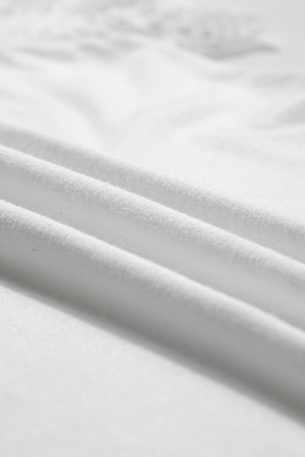White Seamed Detail Contrast Lace Raglan Sleeve Tee