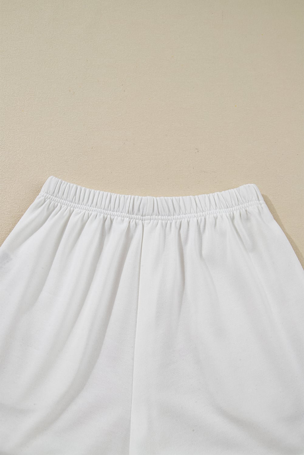 White Stripe Multi Christmas Tree Long Sleeve Top and Shorts 2pcs Lounge Set