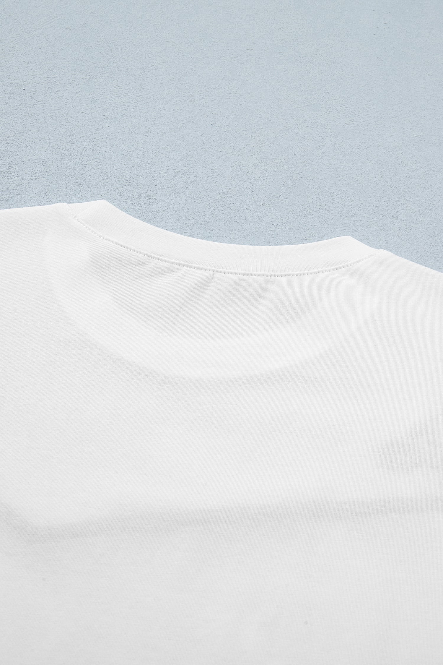 White Western Fashion Embroidered Casual Tee