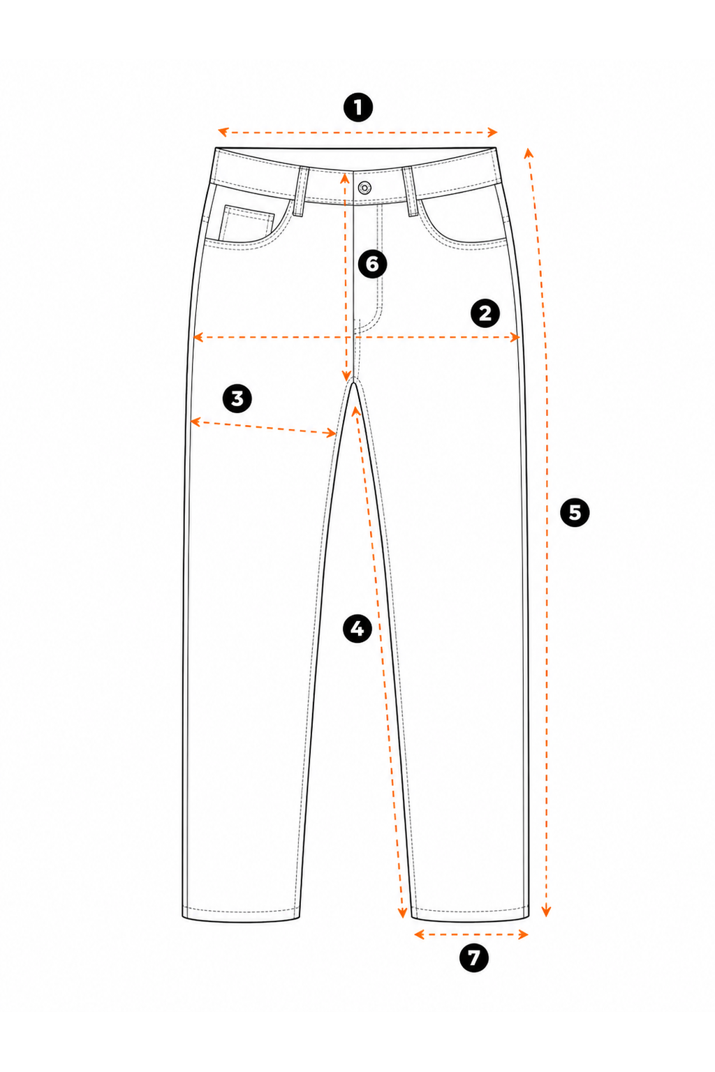 How to measure for bottoms