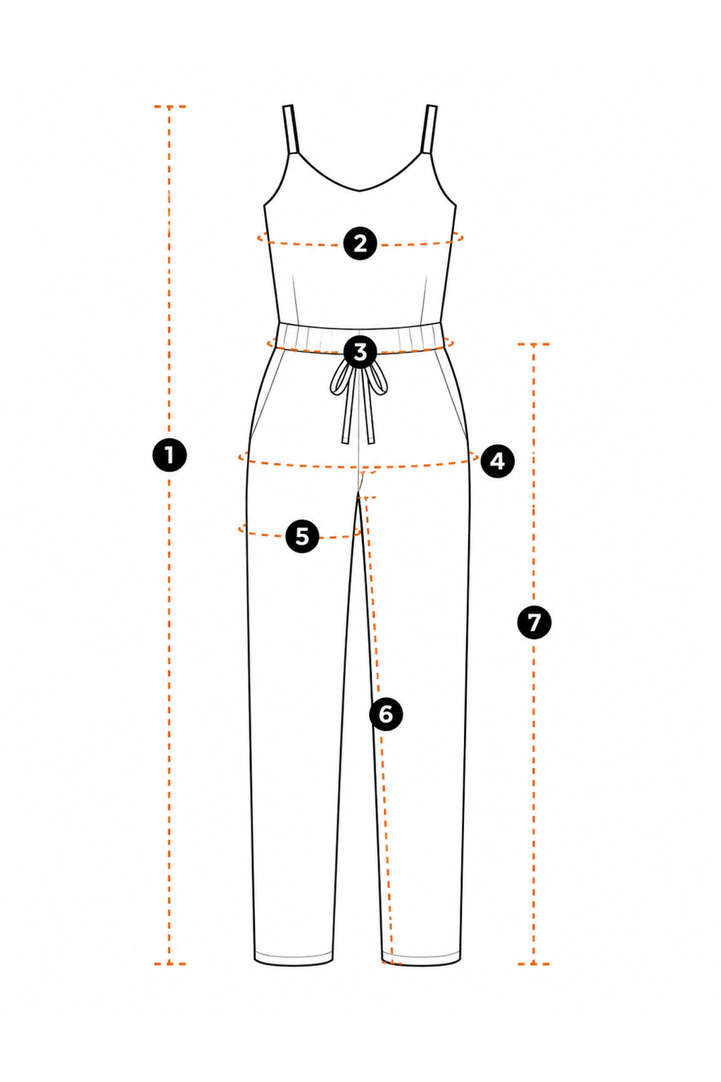 How to measure for jumpsuits and rompers