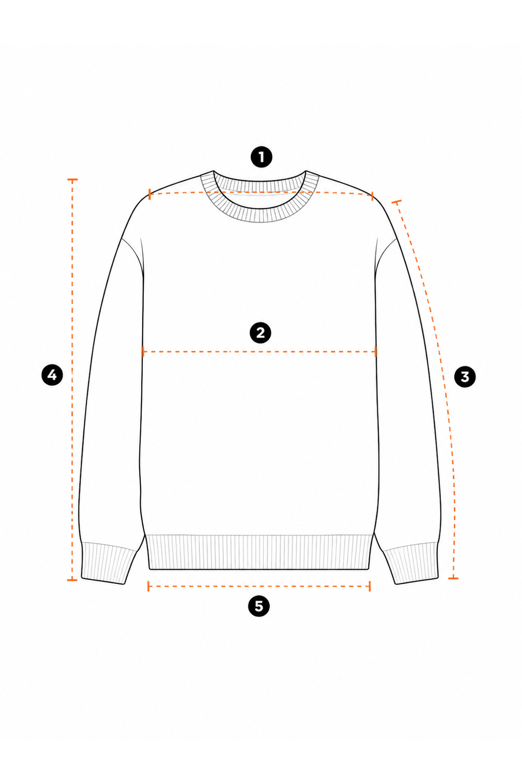 How to measure for sweaters and cardigans